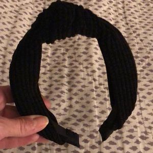 Madewell Black Knot Headband